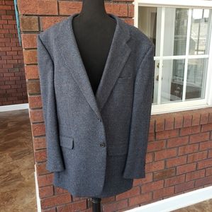 Evan-Picone Men's Sport Coat, Navy Plaid, 42L